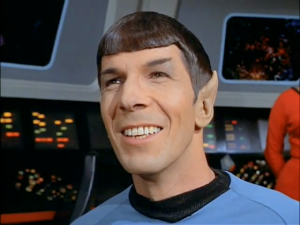 Spock-Smiling